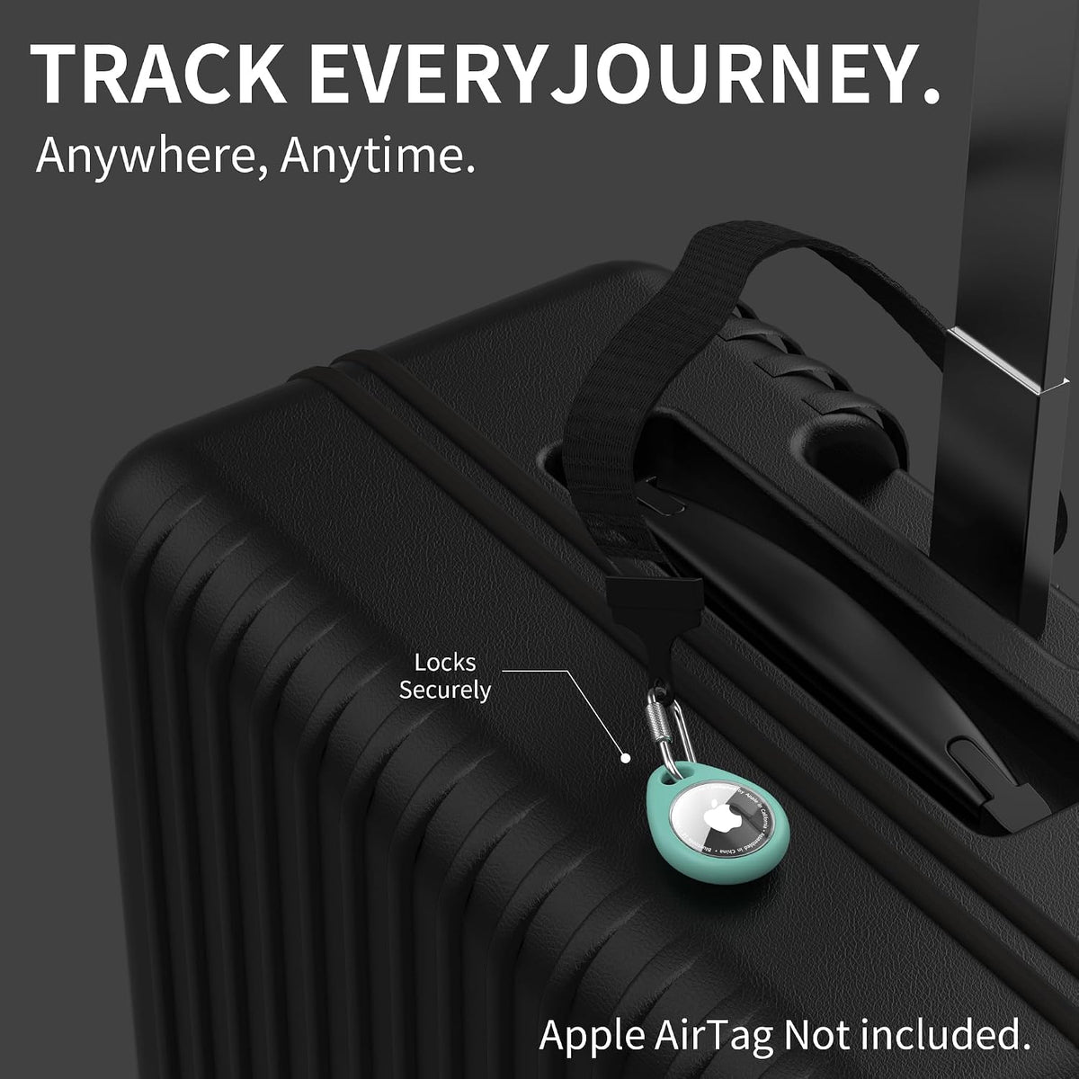Soporte AirTag de 2ª/1ª generación-Paquete de 4 para llavero Apple Air