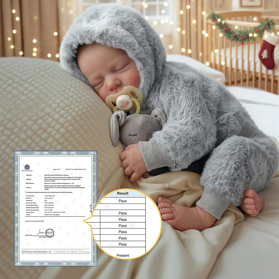 BABESIDE Muñecas realistas de bebé Reborn para niños, 17 pulgadas,...