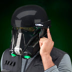STAR WARS The Black Series Casco Electrónico Premium Imperial Death Trooper, Rogue One: A Story Artículo de Juego de Rol para edades de 14 años en adelante