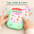 JoyCat Tableta de aprendizaje fonético, 156 páginas tarjetas flash