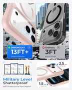 Fuerte magnético y soporte sin costuras de 360° para iPhone 18 Pro Max