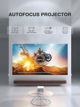 [Ahora con Netflix y 3000 ANSI] Proyector 4K con WiFi y Bluetooth,...