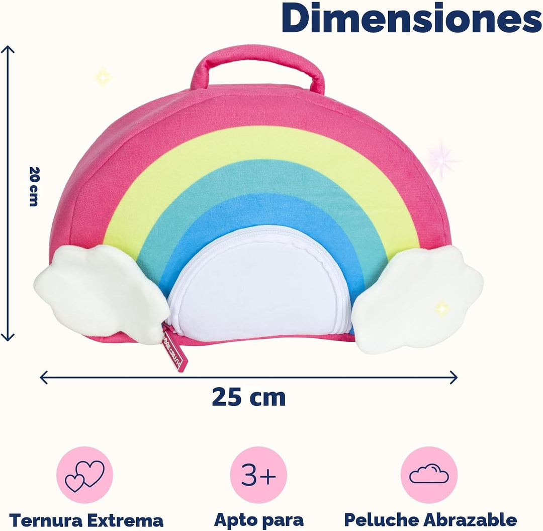 PixieCrush Juego de animales de peluche de unicornio, 5 juguetes de...