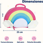 PixieCrush Juego de animales de peluche de unicornio
