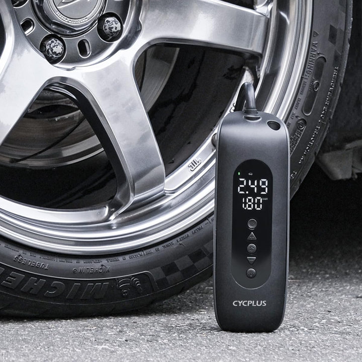 CYCPLUS Inflador de neumáticos, compresor de aire portátil, bomba d...