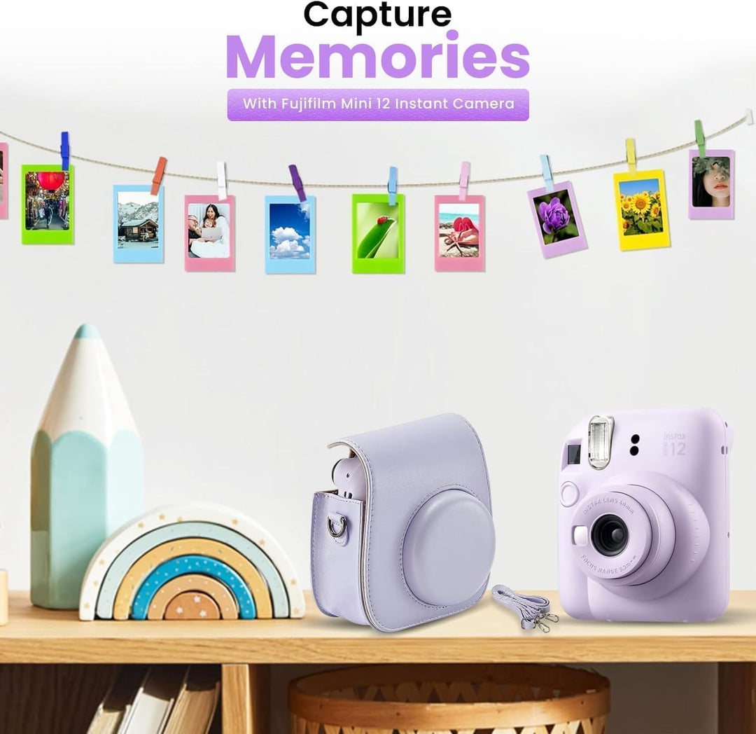 FUJIFILM INSTAX Mini 12 Holiday Bundle 2025 | con película extra In...