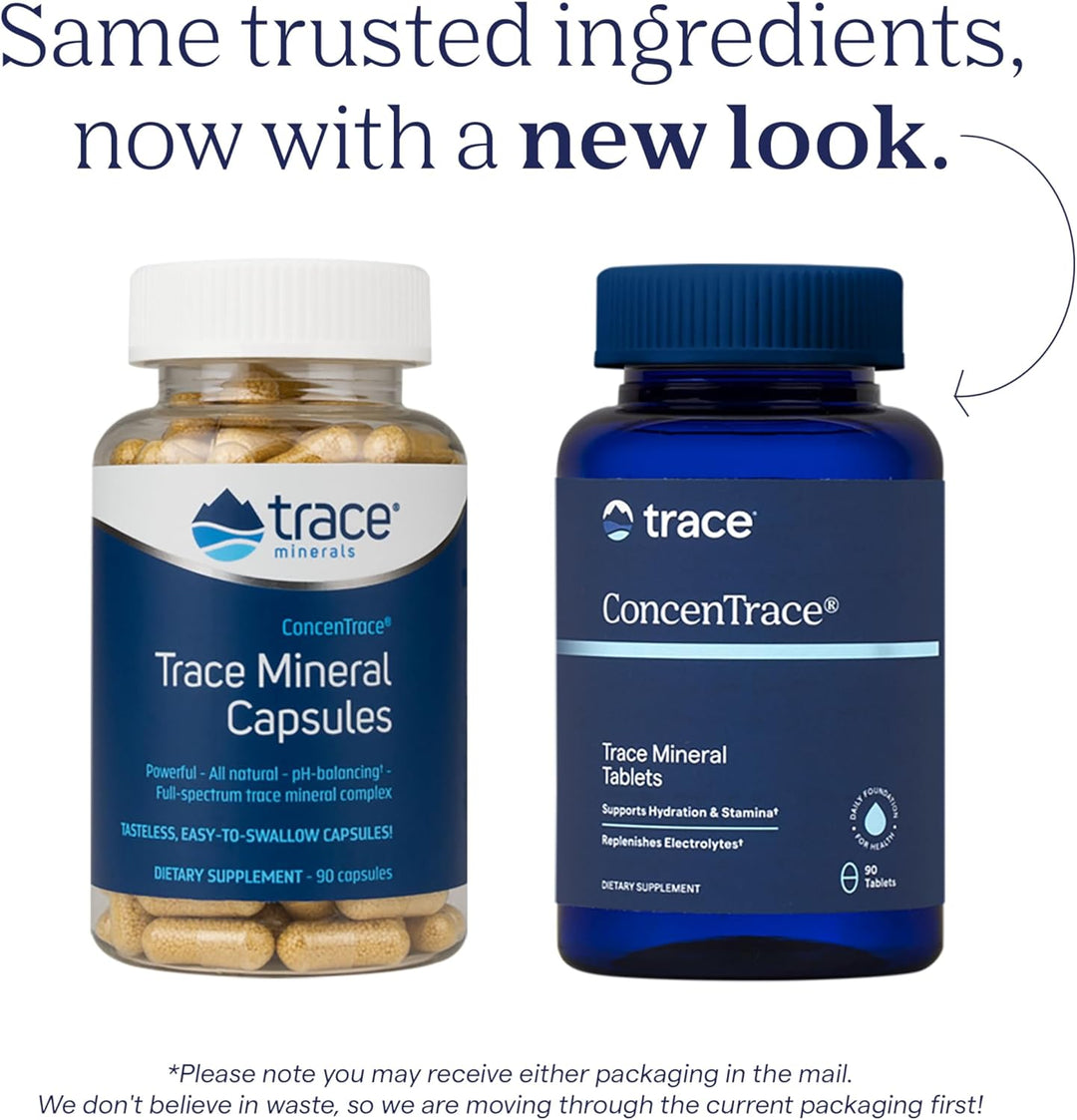 Trace Minerals ConcenTrace 90 Cápsula