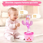 SANJOIN Juguete de Cactus Bailarín que Habla para Bebés y Niños