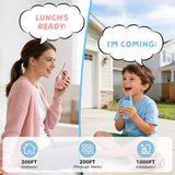 Walkie Talkies de video para niños paquete de 2 walkie