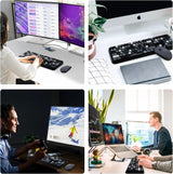 Juegos de teclado y ratón FOPETT, juegos de teclado y ratón inalámb...