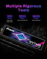 BIWIN Black Opal NV7400 SSD Gen4x4 de 1 TB, velocidad de lectura de...