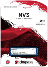 SSD Kingston NV3 2TB M.2 2280 NVMe | PCIe 4.0 generación 4x4 | Hast...