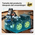ELEGOO UNO R3 Kit de Coche Robot Inteligente V4 para Robótica Arduino para Niños de 8-12 12-16 años, Kits de Ciencia STEM, Regalos de Programación para Niños de 8 9 10 11 12 13 14 15 16 años, Niños