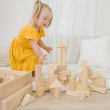 Bloques para armar lisos de madera Melissa Doug Estándar