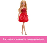 Barbie Mattel - Muñeca rubia de celebración del 80