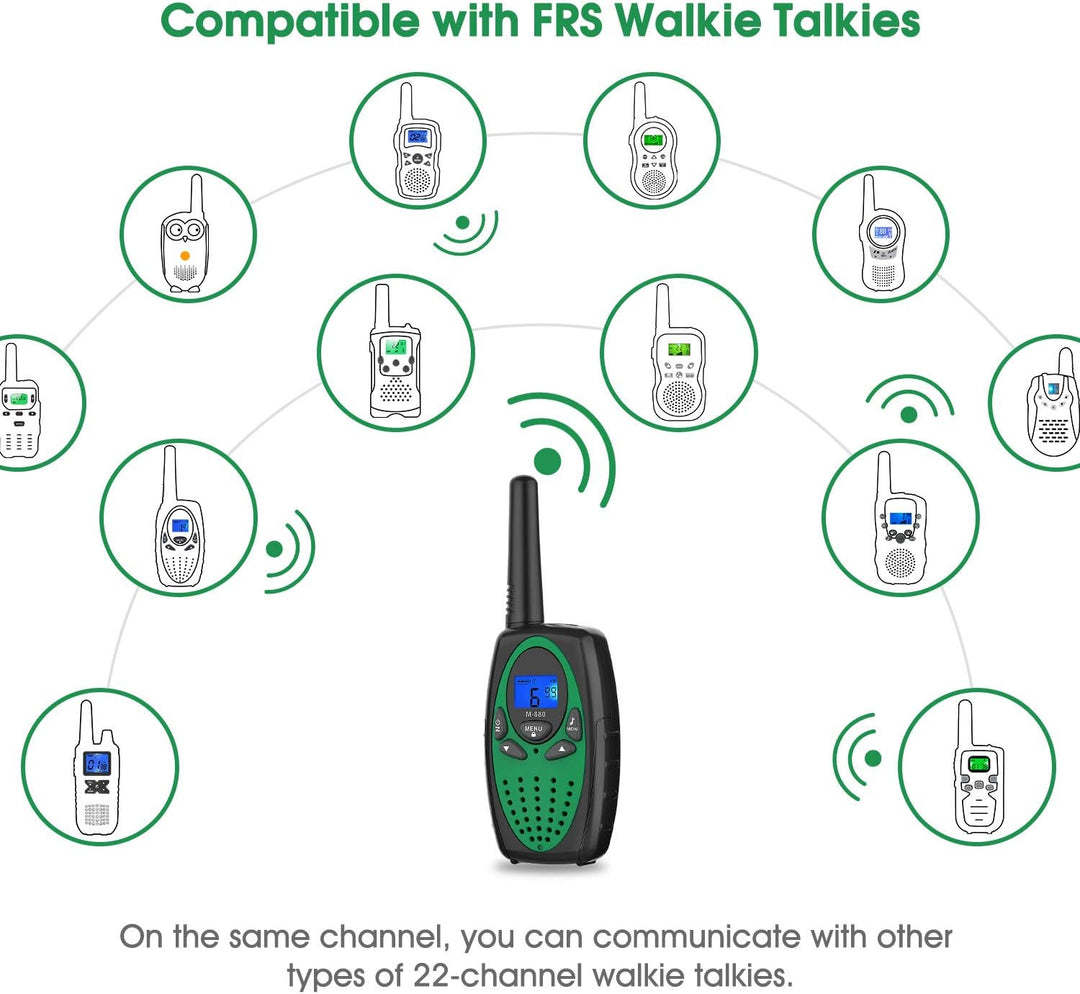 Walkie Talkies de largo alcance Topsung M880 FRS, radio bidireccion...