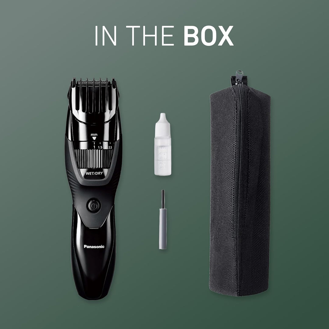 Panasonic depiladora inalámbrica para barba para hombres con dial d...