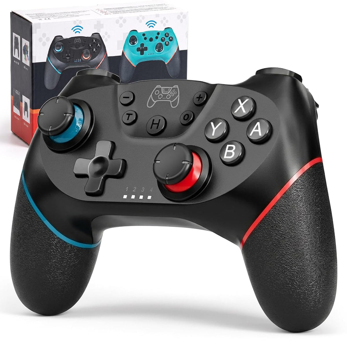 Controlador inalámbrico Pro para Nintendo Switch/Switch 2/Lite/OLED/PC, controladores de interruptor con disparador de efecto Hall y joystick, control remoto antideriva con despertador de una tecla