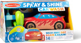Melissa Doug Spray Shine Car Wash - Juego de juguete de