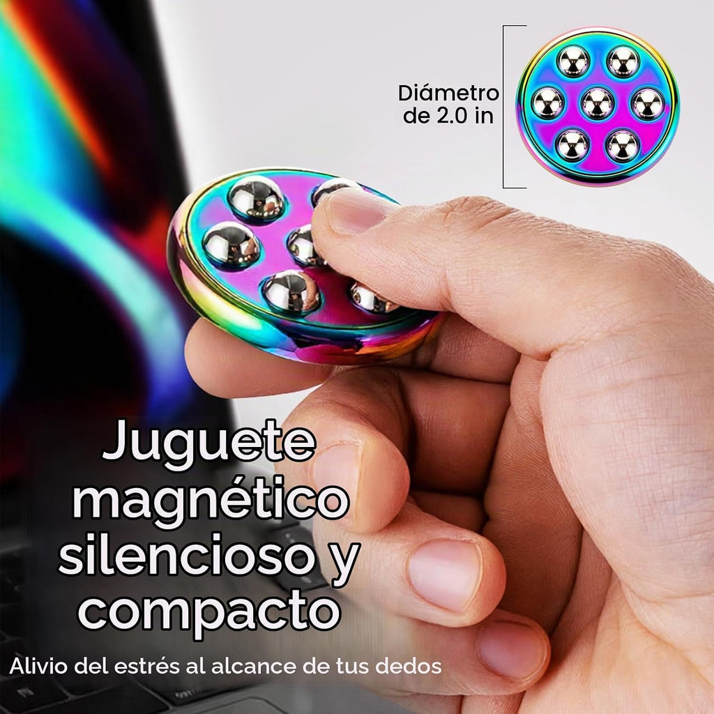 Juguetes antiestrés para adultos, envoltura de burbujas de metal Pop It