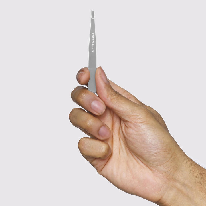 Tweezerman - Pinza inclinadas para cejas de acero inoxidable