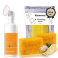 Kit de lavado y cuidado de cúrcuma, lavado facial de cúrcuma