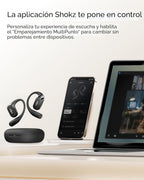 SHOKZ OpenFit 2 auriculares de oreja abierta, auriculares Bluetooth