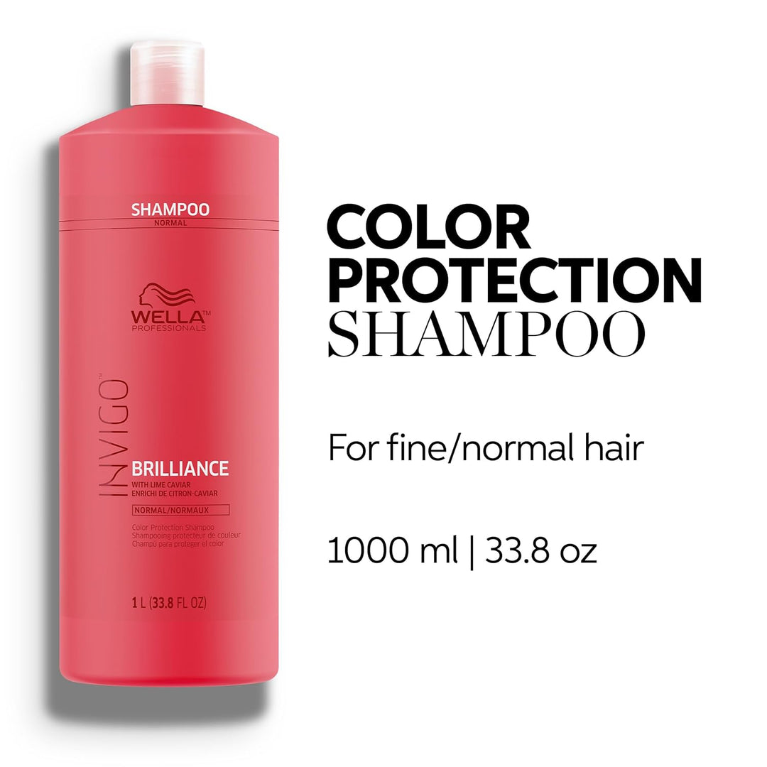 Wella Professionals Invigo Brilliance Champú | Para cabello teñido...