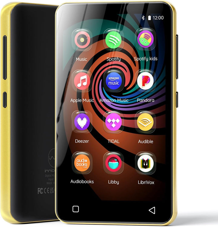 Reproductor de MP3 de 160GB con Bluetooth y WiFi, reproductor de mú...