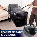 TAILI Paquete de 2 bolsas de almacenamiento extra grandes de 69 galones con