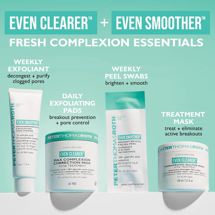 Peter Thomas Roth | Máscara terapéutica de azufre Even Clearer™ par...