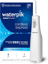 Waterpik Irrigador dental inalámbrico Cordless Express Water Flosse...