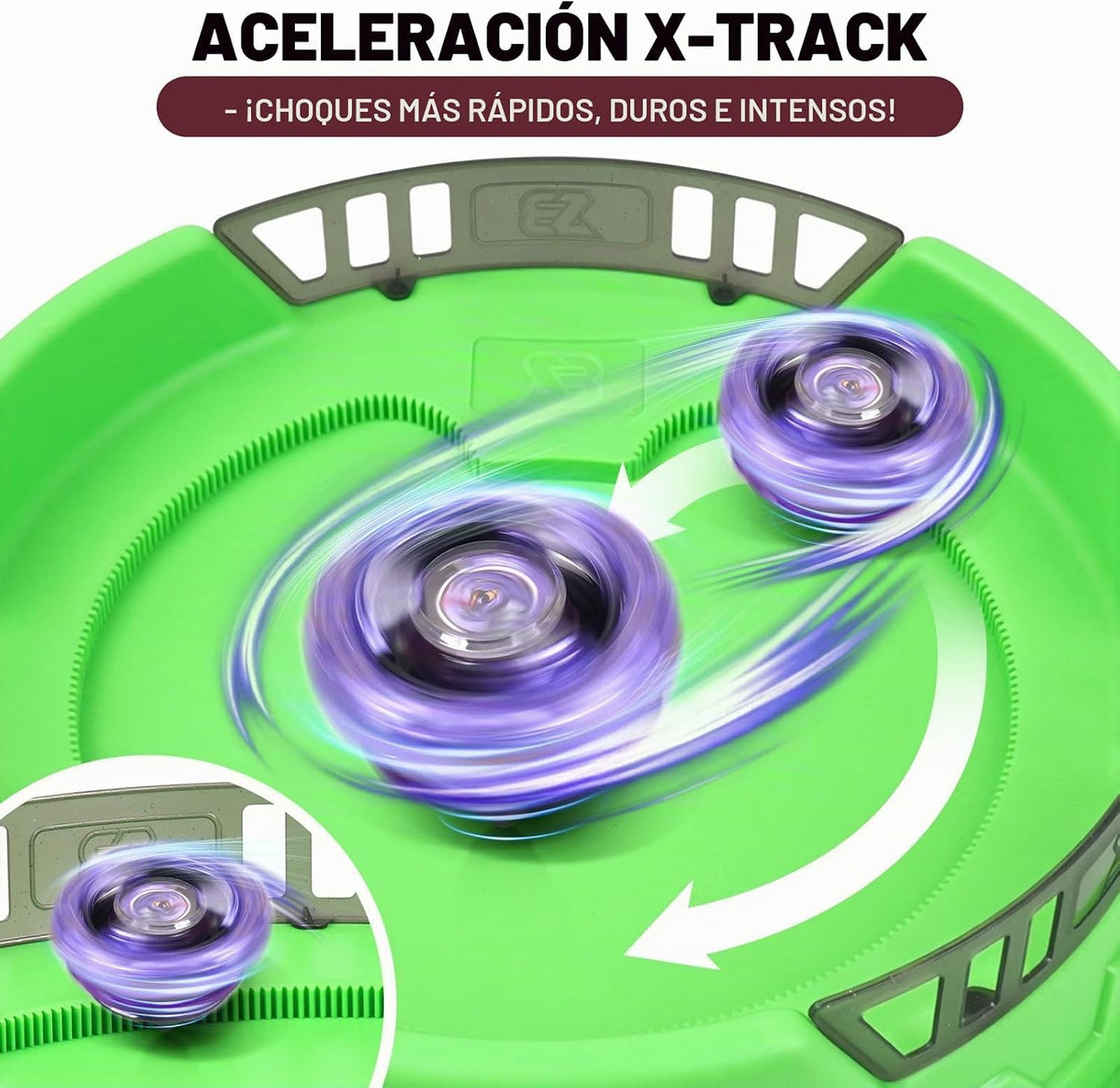 X Battling Stadium solamente, X Acceleration Rail Spinning Tops