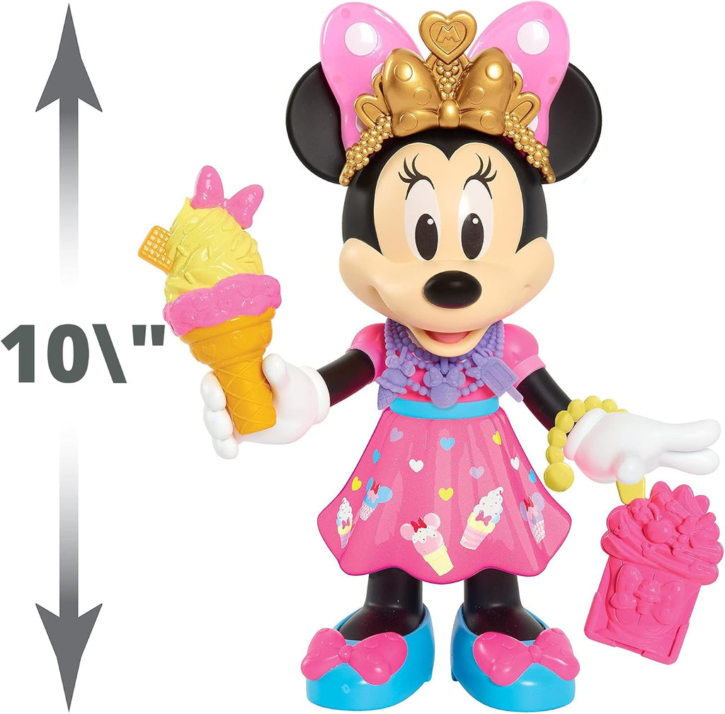 Disney Junior Sweets & Treats - Muñeca de Minnie Mouse de 10 pulgadas