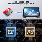 Tablet Android 15 de 10 pulgadas, 20 GB de RAM, 128 GB ROM 2 TB exp...