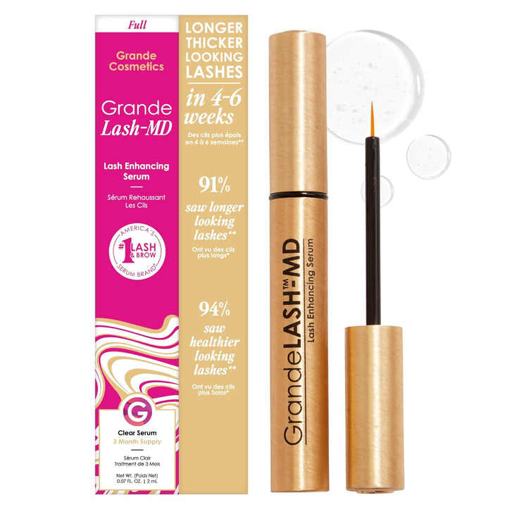 Grande Cosmetics GrandeLASH-MD Suero Potenciador de Pestañas - Fórm...
