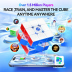 GAN i4 Maglev UV con Sticker, Smart Speed Cube con GanPod para Pros Cuber