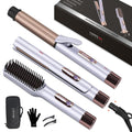 Alisador y rizador de pelo, plancha plana PARWIN PRO BEAUTY de 1 pulgada, Púrpura