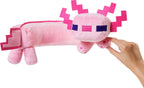 Mattel Minecraft Axolotl - Almohada para el cuello, juguete de peluche