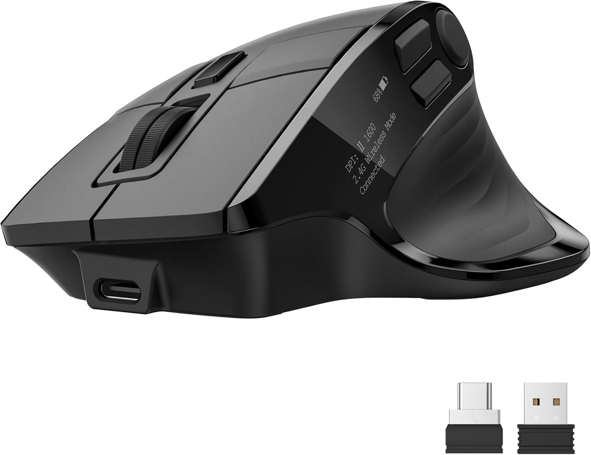 Acer Mouse inalámbrico para laptop, mouse de computadora Bluetooth...
