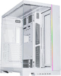Lian Li Dynamic EVO XL - Hasta 280mm E-ATX Placa base - Tiras de iluminación ARGB, O11 EVO XL Blanco