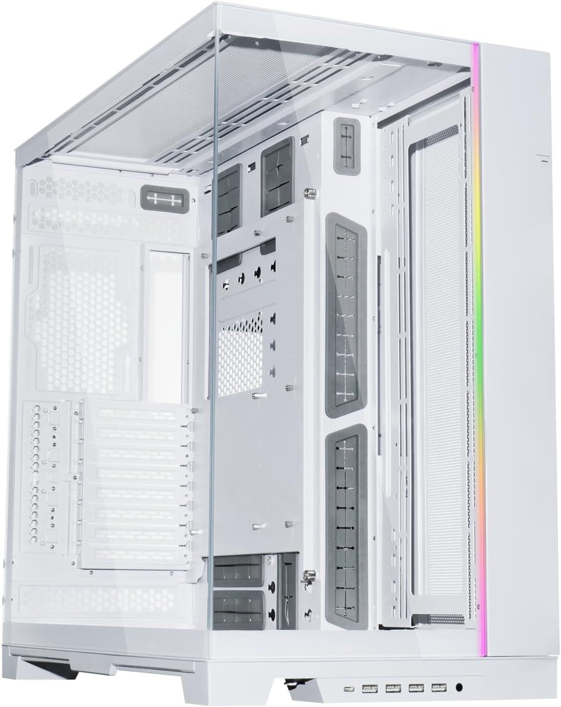Lian Li Dynamic EVO XL - Hasta 280mm E-ATX Placa base - Tiras de il...