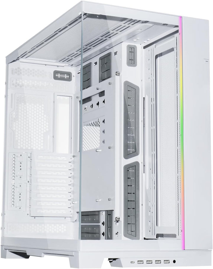 Lian Li Dynamic EVO XL - Hasta 280mm E-ATX Placa base - Tiras de il...