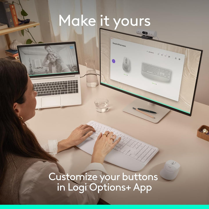 Logitech Signature Comfort Plus Combo MK880 Combo de teclado y mous...