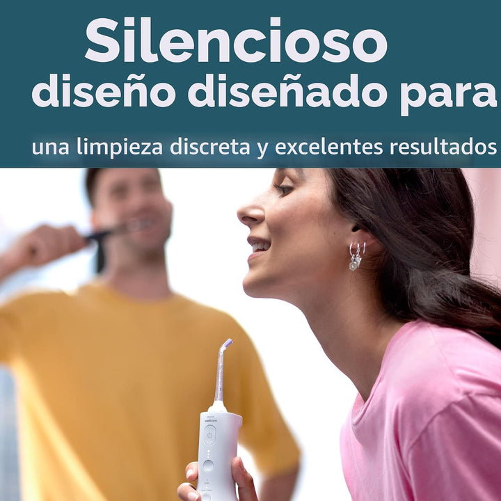 Philips Sonicare - Hilo dental inalámbrico 3000, hilo dental de agu...