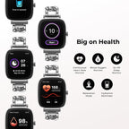 iTouch Belle - Reloj inteligente para mujer, pantalla AMOLED de 1.75 pulgadas, rastreador de actividad física con llamadas Bluetooth, frecuencia cardíaca y seguimiento del sueño, más de 60 modos deportivos, reloj inteligente impermeable IP68 para Android