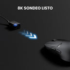 Pulsar Gaming Gears X2H Crazylight - Ratón inalámbrico para juegos, mediano