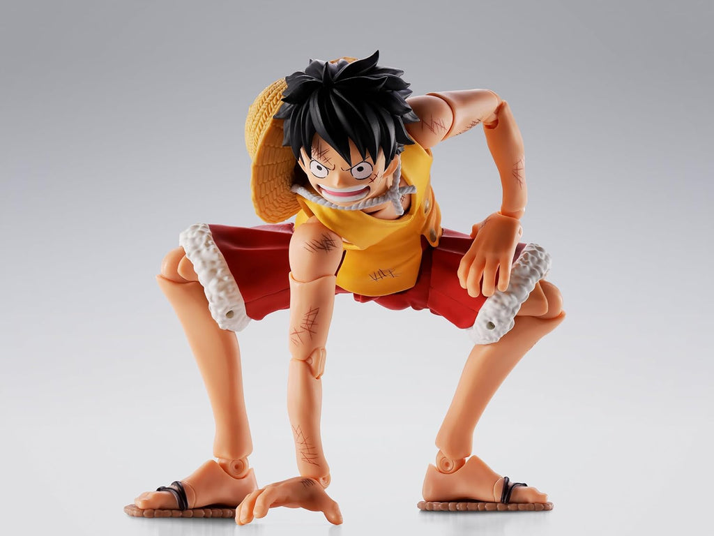 TAMASHII NATIONS - One Piece - Monkey D. Luffy -Summit War of Marineford- Figura de Acción S.H.Figuarts