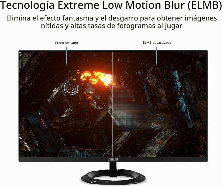 ASUS Monitor para juegos 1080P de 27 pulgadas (VZ279QG1R) - Full HD...
