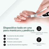 Kit Profesional de Manicura y Pedicura PediLux Pro, Juego de Lima d...